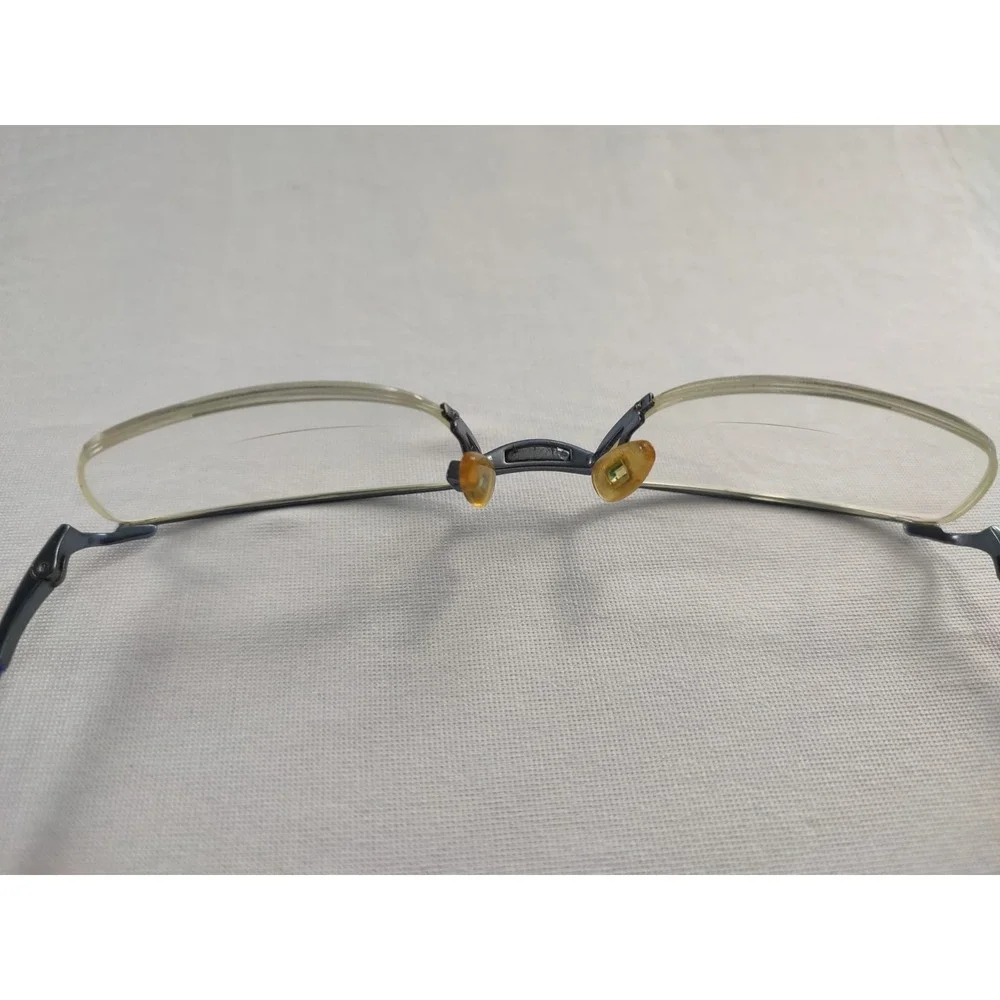 Takumi‎ TK405 Blue Optical Frames with Magnetic Sun Clip-On AS-IS Parts Only